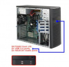 корпус для сервера midtower 900w cse-732d2-903b supermicro