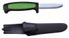 Нож Morakniv Safe Pro (13076) стальной лезв.82мм прямая заточка черный/зеленый