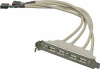 ASIA BRACKET USB 2.0 4 PORT Адаптер USB Bracket 4xUSB2.0 Bulk