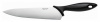 Нож кухонный Fiskars Essential (1023775) стальной разделочный лезв.210мм прямая заточка черный
