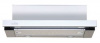 КВ II М-400-50-248 Вытяжка встраиваемая Elikor Интегра Glass 50Н-400-В2Д нержавеющая сталь/стекло белое управление: кнопочное (1 мотор)