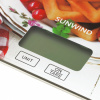 Весы кухонные электронные SunWind SWS100 макс.вес:5кг рисунок/вафли