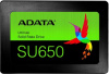 SSD ADATA SU650 120Гб Наличие SATA 3.0 3D NAND Скорость записи 450 Мб/сек. Скорость чтения 520 Мб/сек. 2,5" TBW 70 Тб ASU650SS-120GT-R