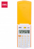 калькулятор карманный deli e39217/or оранжевый 8-разр.