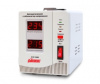 avs-1000d powerman avs-d voltage regulator 1000va, digital indication, 2x schuko outlets, 1m power cord, 230v, 1 year warranty, white