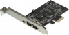 ASIA PCIE 1394A 2 PORT Контроллер PCI-E VIA6307 1xIEEE1394(4p) 2xIEEE1394(6p) Ret