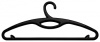 Вешалка-плечики Branq Go Party-2 BQ1879ЧР черный для легкой одежды пласт.