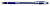 305 226020 ручка шариковая cello gripper 0.5мм резин. манжета синий индив. пакет с европодвесом