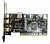 ASIA 6306 3P 1394 Контроллер * PCI IEEE1394 (3+1)port VIA6306 bulk