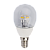 k4aw42elc ecola globe led 4,2w g45 220v e14 2700k прозрачный шар искристая пирамида 90x45