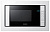 Микроволновая печь Samsung FW77SUW/BW 20л. 850Вт белый/черный (встраиваемая)