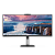 CU34V5CW/BK 34" AOC CU34V5CW Curved 3440x1440 100Гц VA LED 16:9 4(1)ms HDMI DP USB-C/4xUSB3.2 20M:1 3000:1 178/178 300cd WebcamTilt HAS Swivel Speakers 2*5W Black