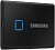 MU-PC2T0K/WW Внешние HDD и SSD/ Samsung External SSD T7 Touch, 2000GB, Touch ID, Type-C, USB 3.2 Gen2, R/W 1050/1000MB/s, 85x57x8mm, Black (12 мес.)