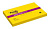 блок самоклеящийся бумажный 3m post-it super stick 7100027436 76x127мм 90лист. неон желтый 1цв.в упак.