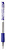 ручка шариковая silwerhof 026146-02 авт. 0.7мм резин. манжета прозрачный синие чернила