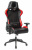 VIKING 5 AERO RED Кресло игровое Бюрократ VIKING 5 AERO черный/красный искусственная кожа с подголов. крестовина пластик
